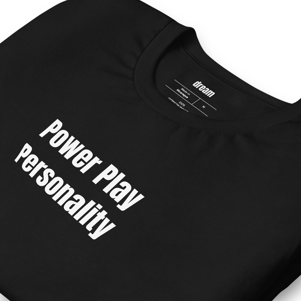 Power Play Personality - Hockey Fan t-shirt