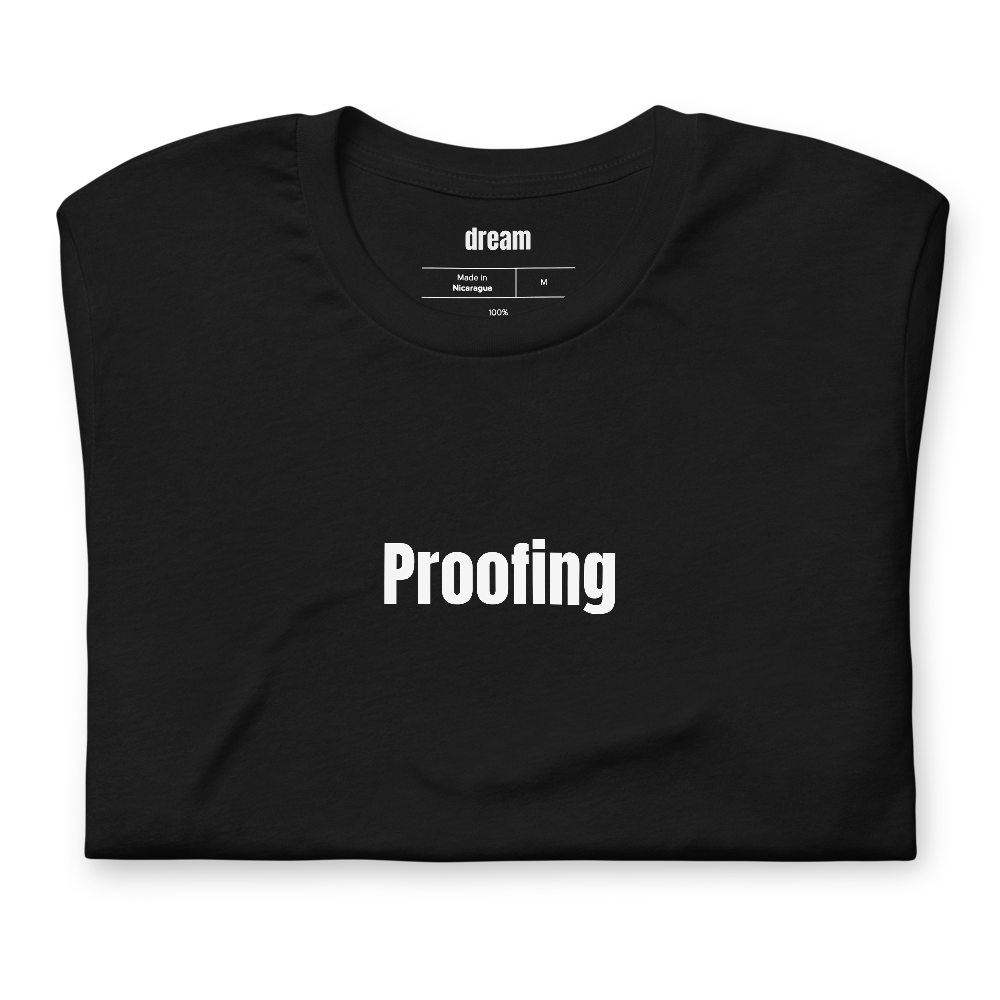 Proofing