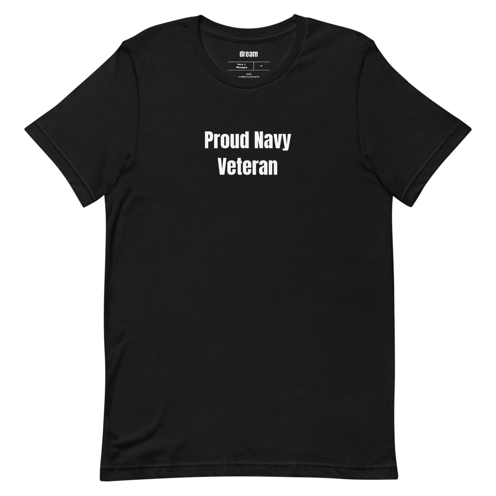 Proud Navy Veteran - Veteran Pride t-shirt
