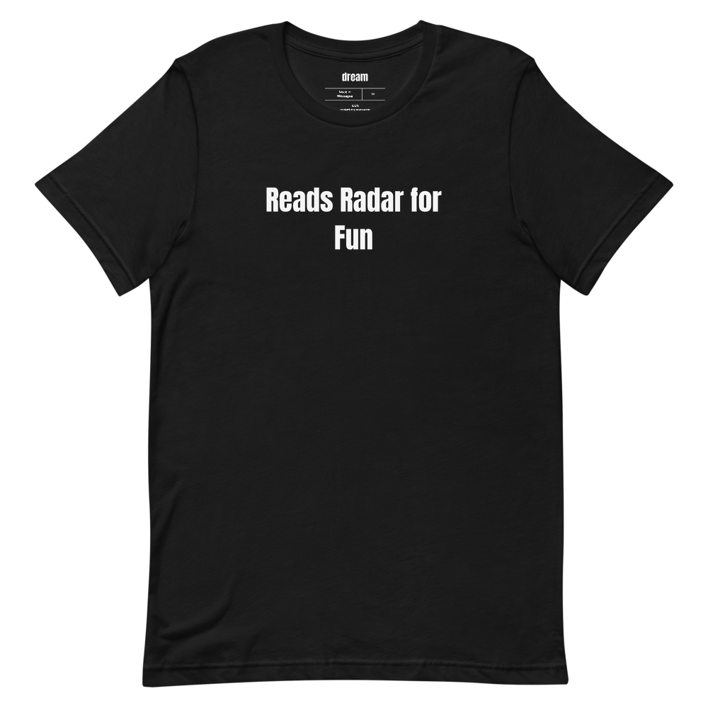 Reads Radar for Fun - Weather Nerds t-shirt