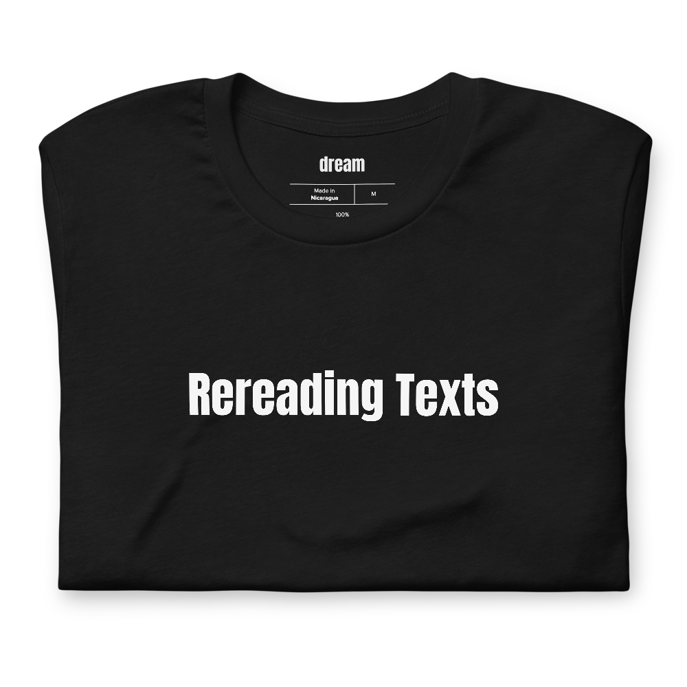 Rereading Texts