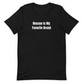 Rescue Is My Favorite Breed - Rescue Dog Parent t-shirt