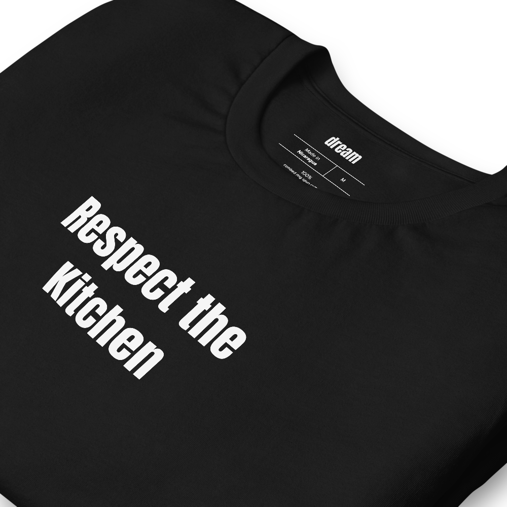 Respect the Kitchen - Pickleball Player Pride t-shirt