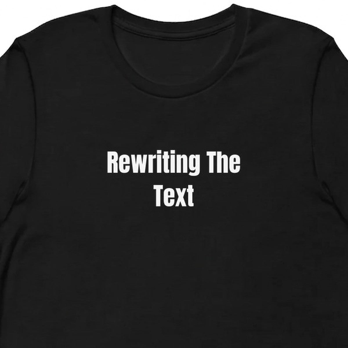 Rewriting The Text - Overthinking Everything t-shirt