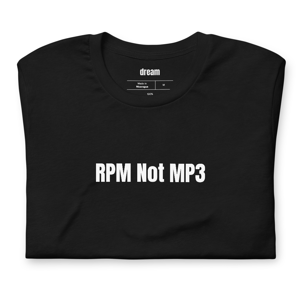 RPM Not MP3