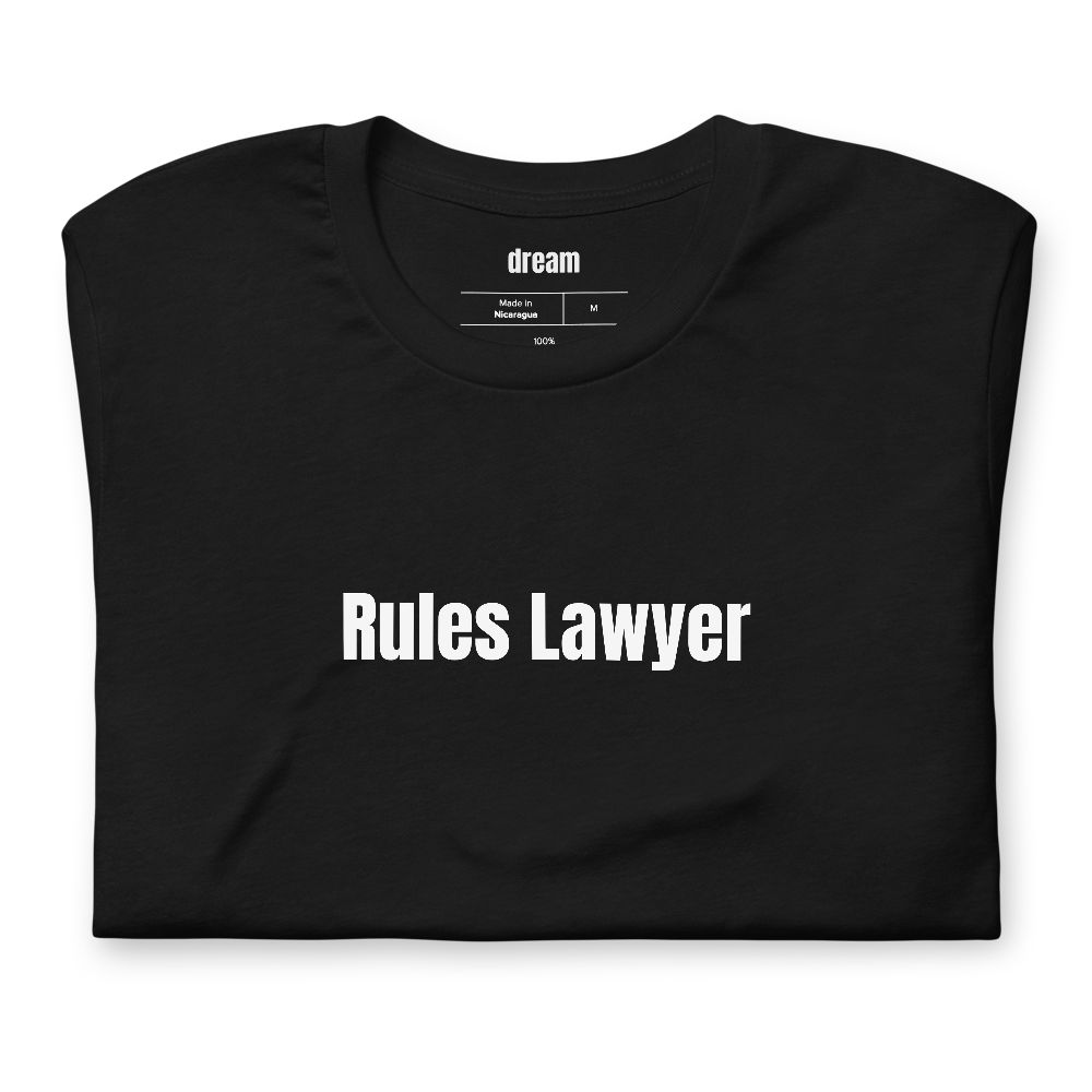 Rules Lawyer
