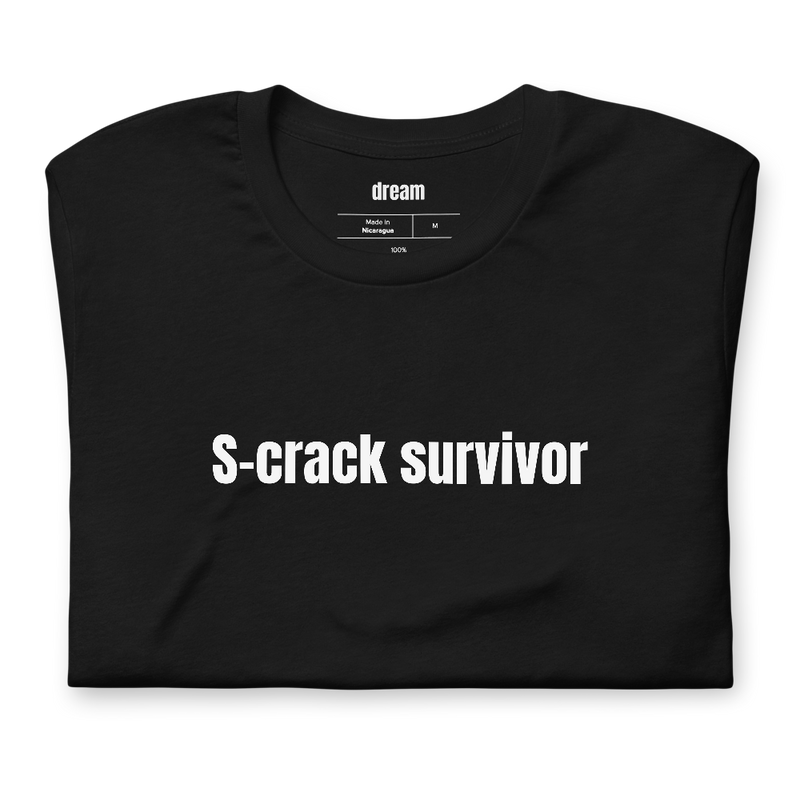 S-crack survivor - Pottery t-shirt