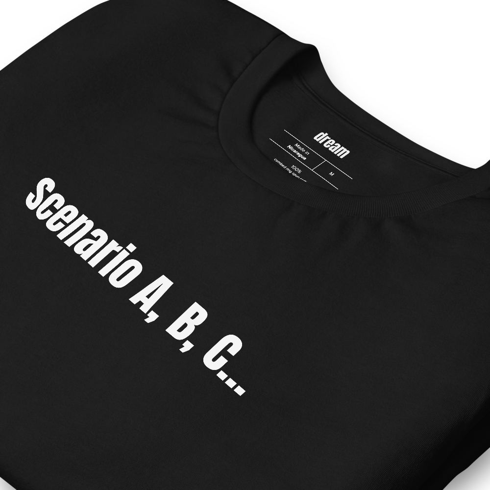Scenario A, B, C...