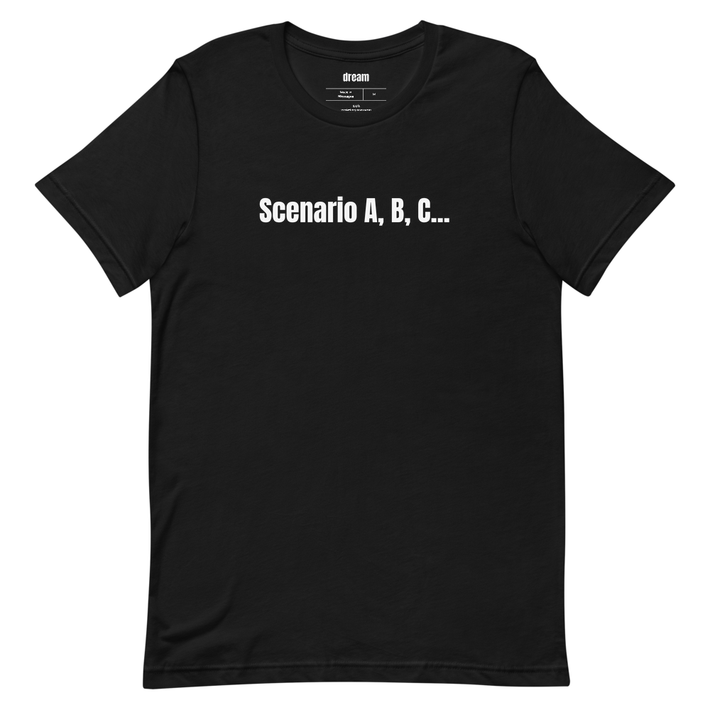 Scenario A, B, C...