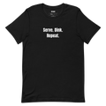 Serve. Dink. Repeat. - Pickleball Player Pride t-shirt