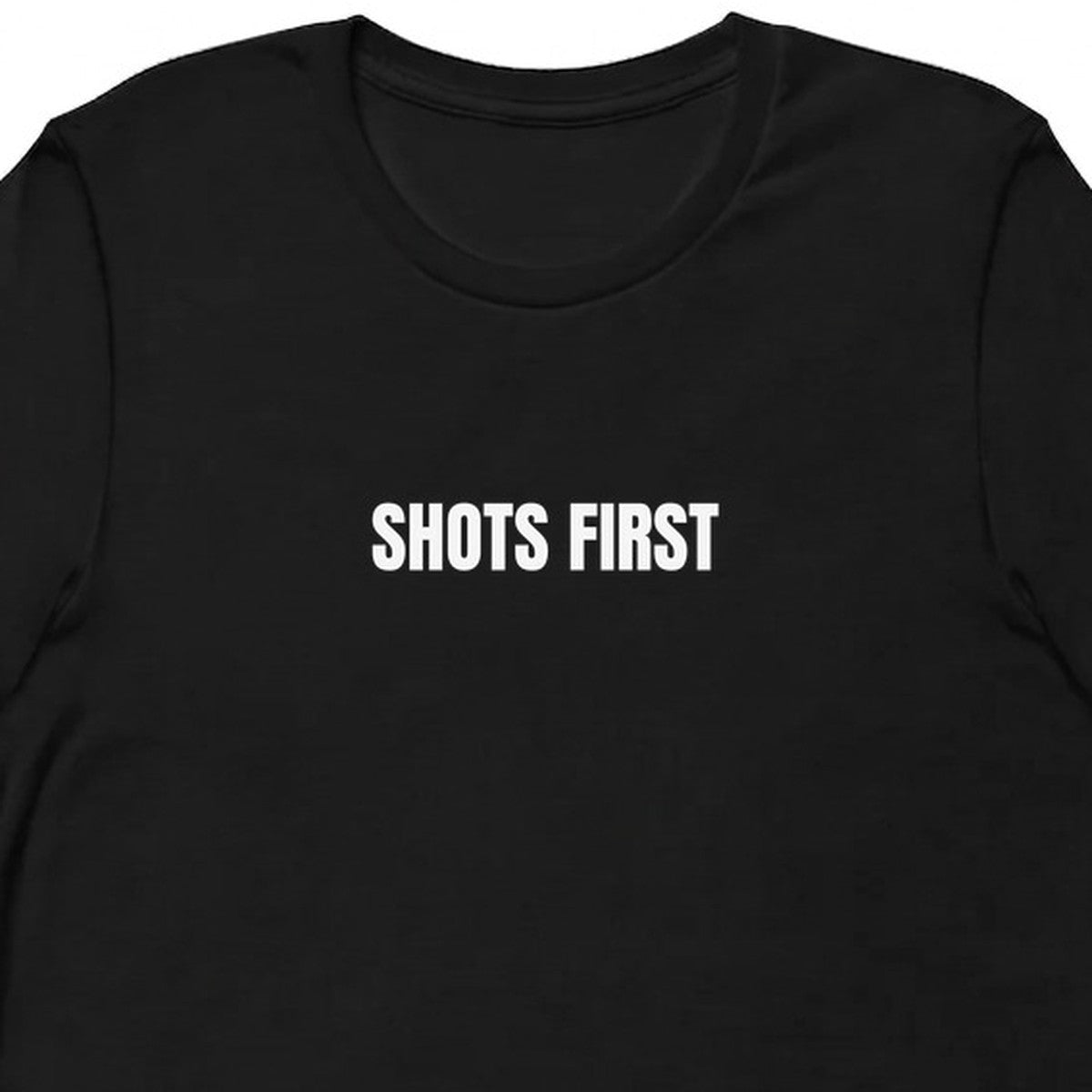 SHOTS FIRST - Perpetually Caffeinated t-shirt