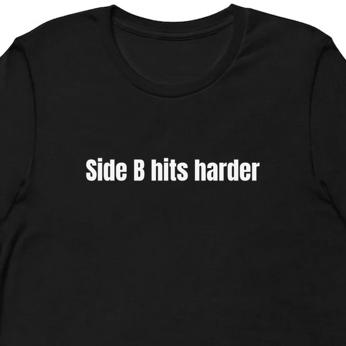 Side B hits harder - Vintage Vinyl Collector t-shirt