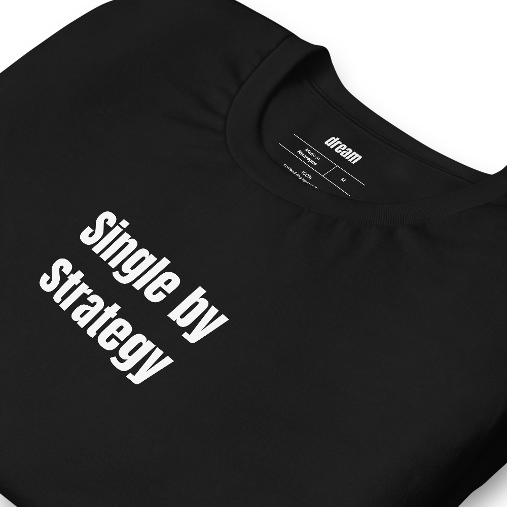 Single by Strategy - Boy Sober Movement t-shirt