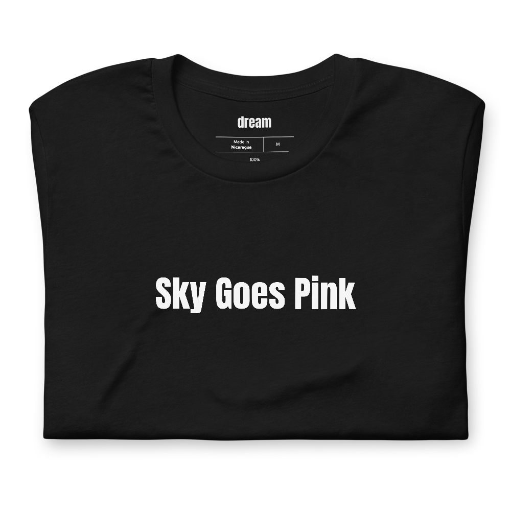 Sky Goes Pink