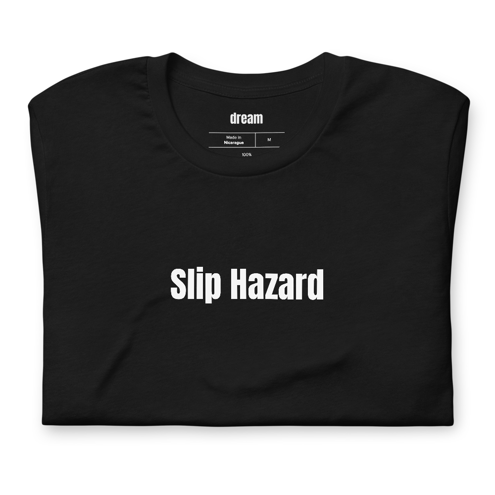Slip Hazard - Pottery t-shirt