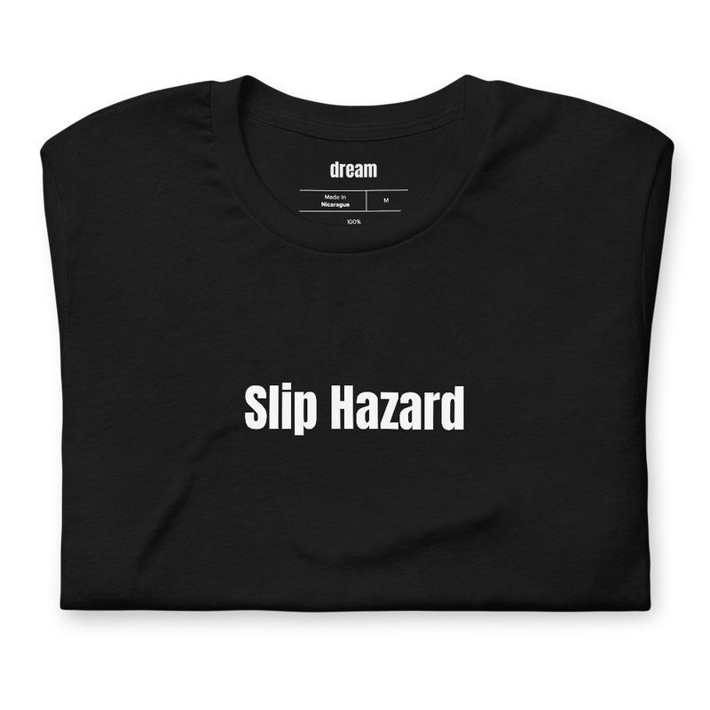 Slip Hazard - Pottery t-shirt