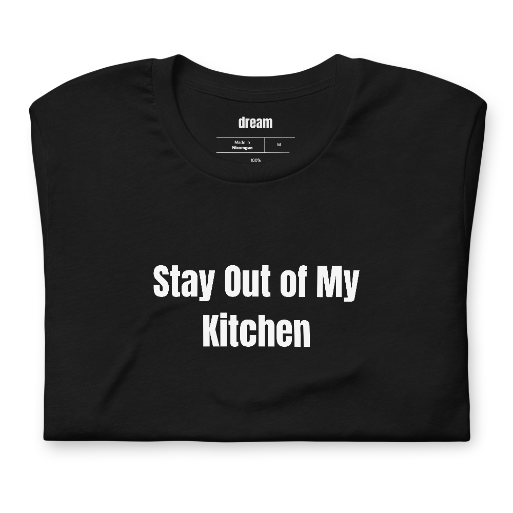 Stay Out of My Kitchen - Pickleball Player Pride t-shirt