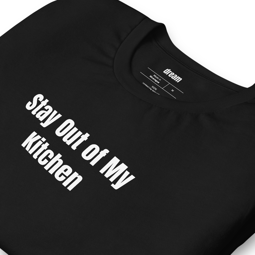 Stay Out of My Kitchen - Pickleball Player Pride t-shirt