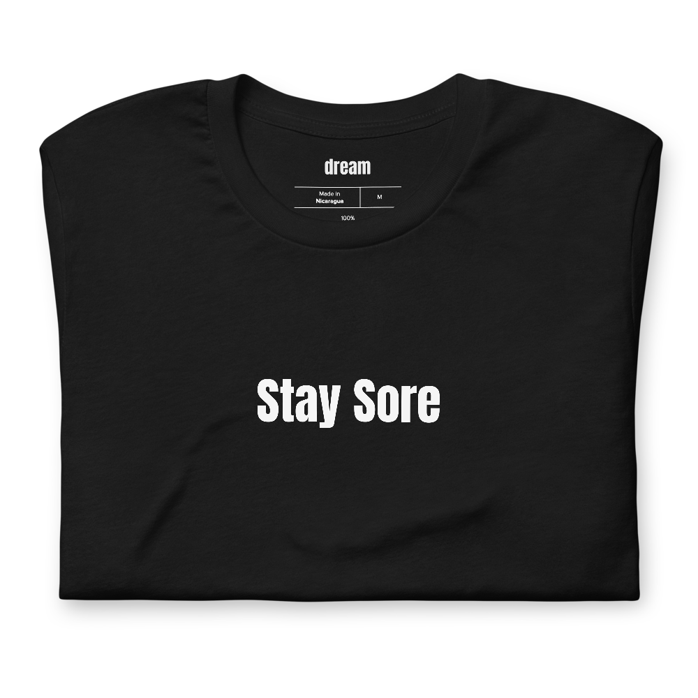 Stay Sore