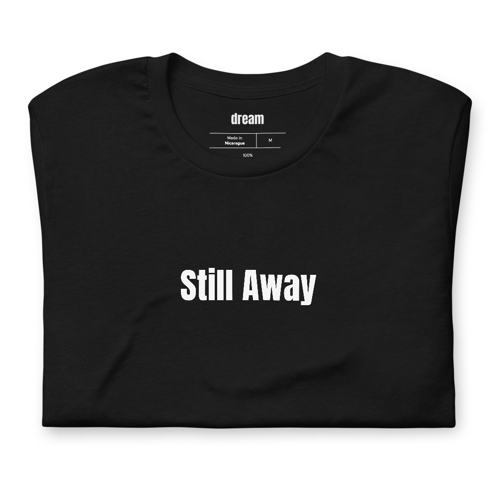 Still Away - Golf t-shirt