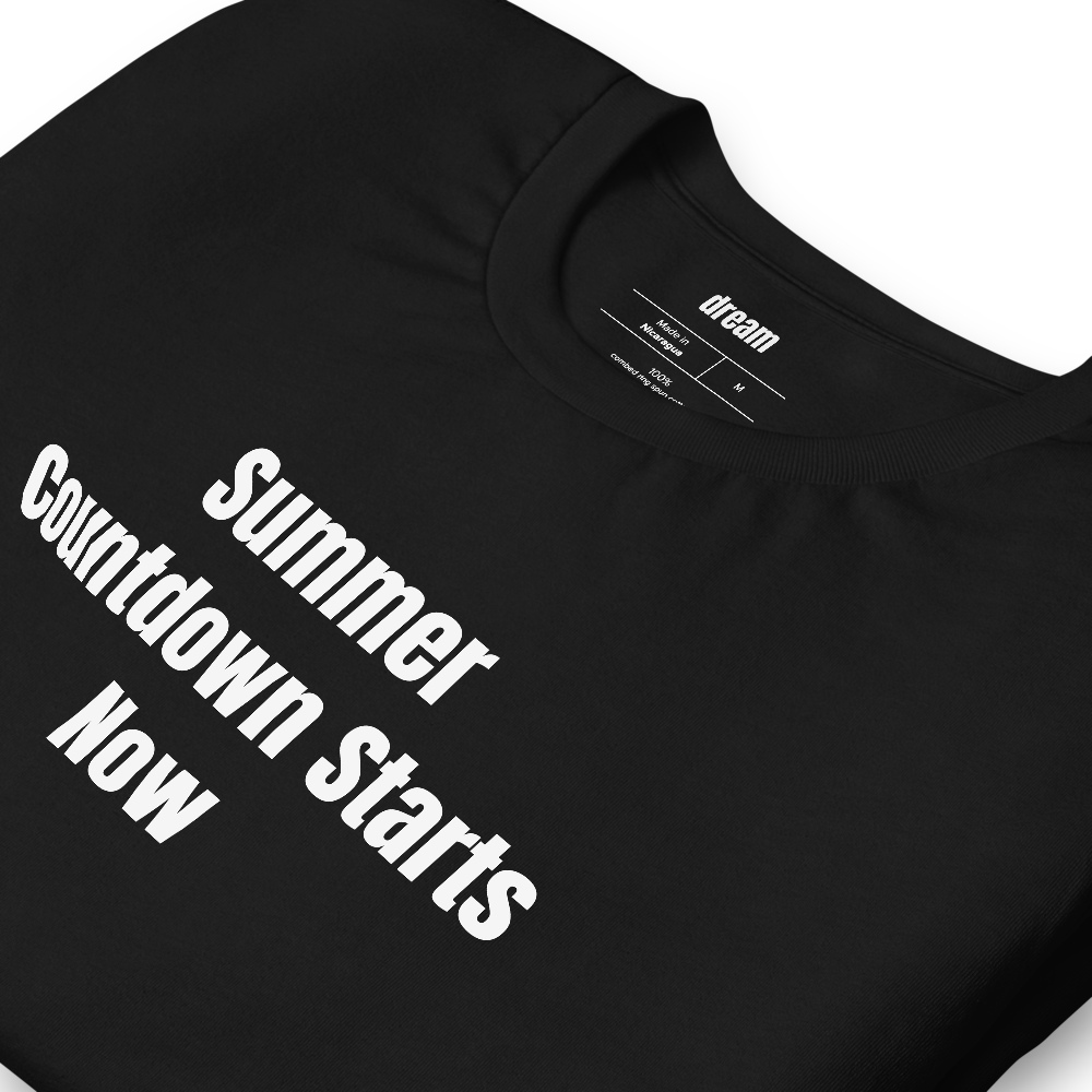 Summer Countdown Starts Now - Teacher Life t-shirt