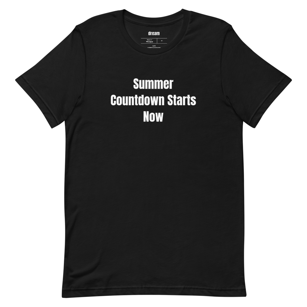 Summer Countdown Starts Now - Teacher Life t-shirt