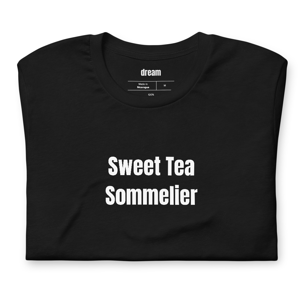 Sweet Tea Sommelier - Southern Charm t-shirt