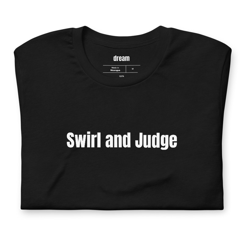 Swirl and Judge - Wine O'Clock t-shirt