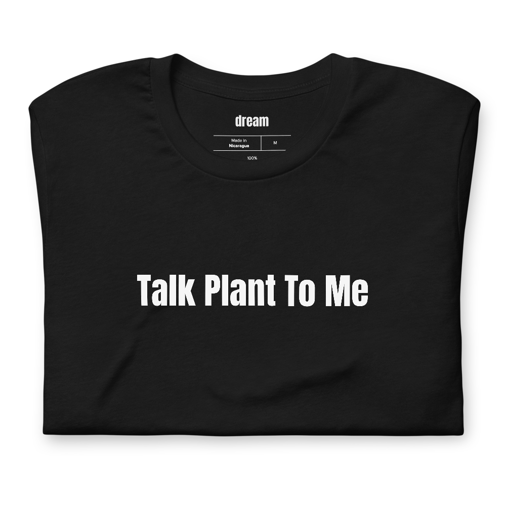 Talk Plant To Me