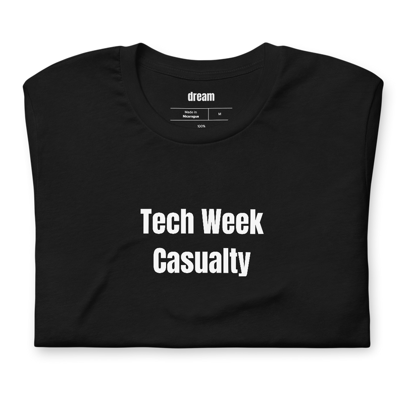 Tech Week Casualty - Theater Kid t-shirt