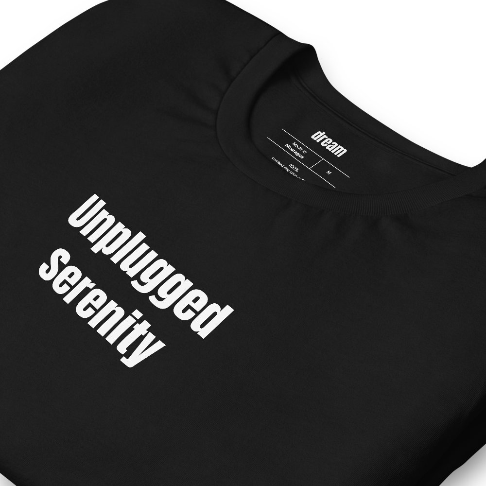 Unplugged Serenity