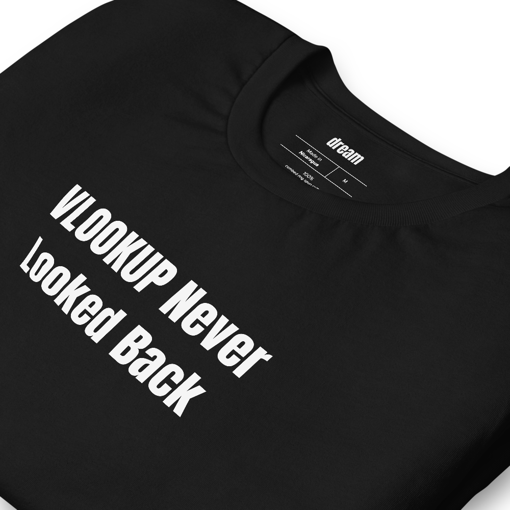 VLOOKUP Never Looked Back