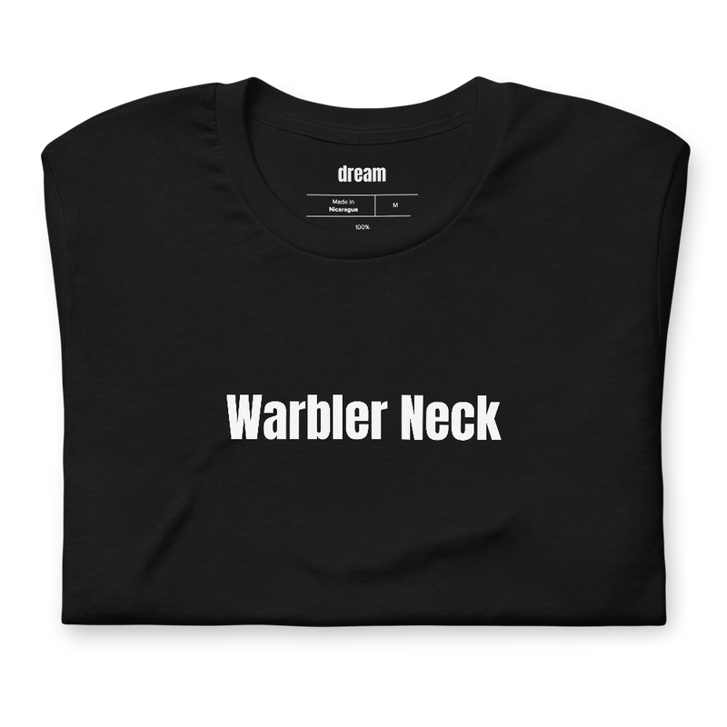 Warbler Neck - Birding t-shirt