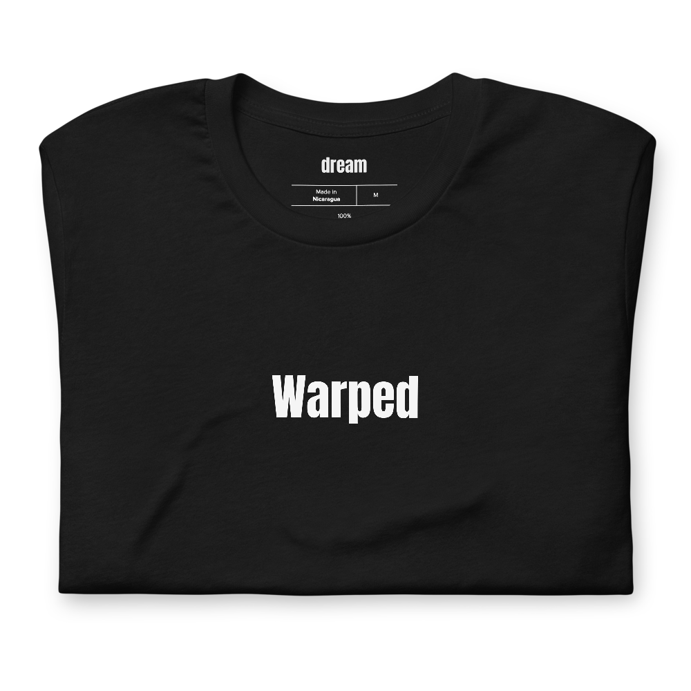 Warped - Pottery t-shirt