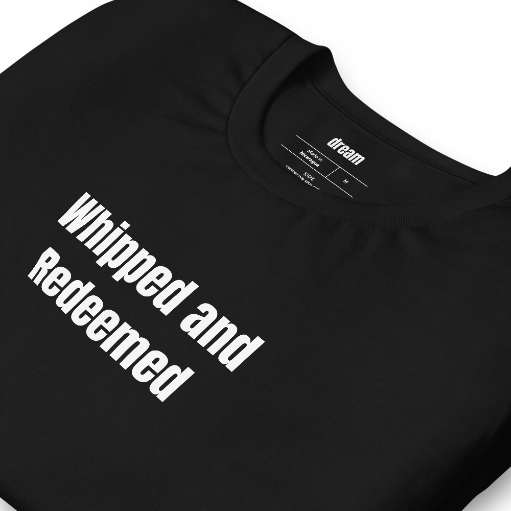 Whipped and Redeemed - Cottage Cheese Renaissance t-shirt