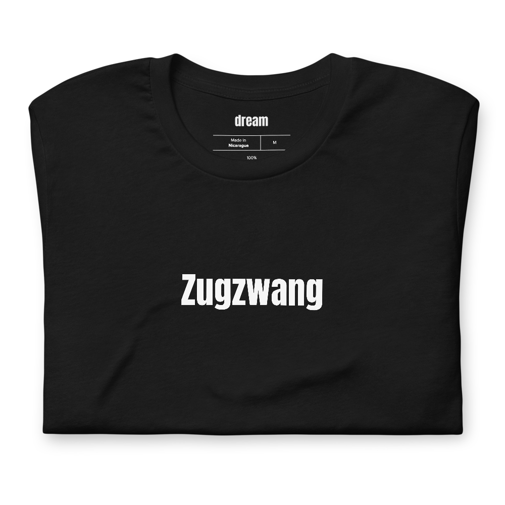 Zugzwang - Chess Club t-shirt